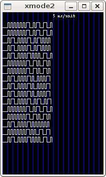 image of xmode2 output from a redrat3
